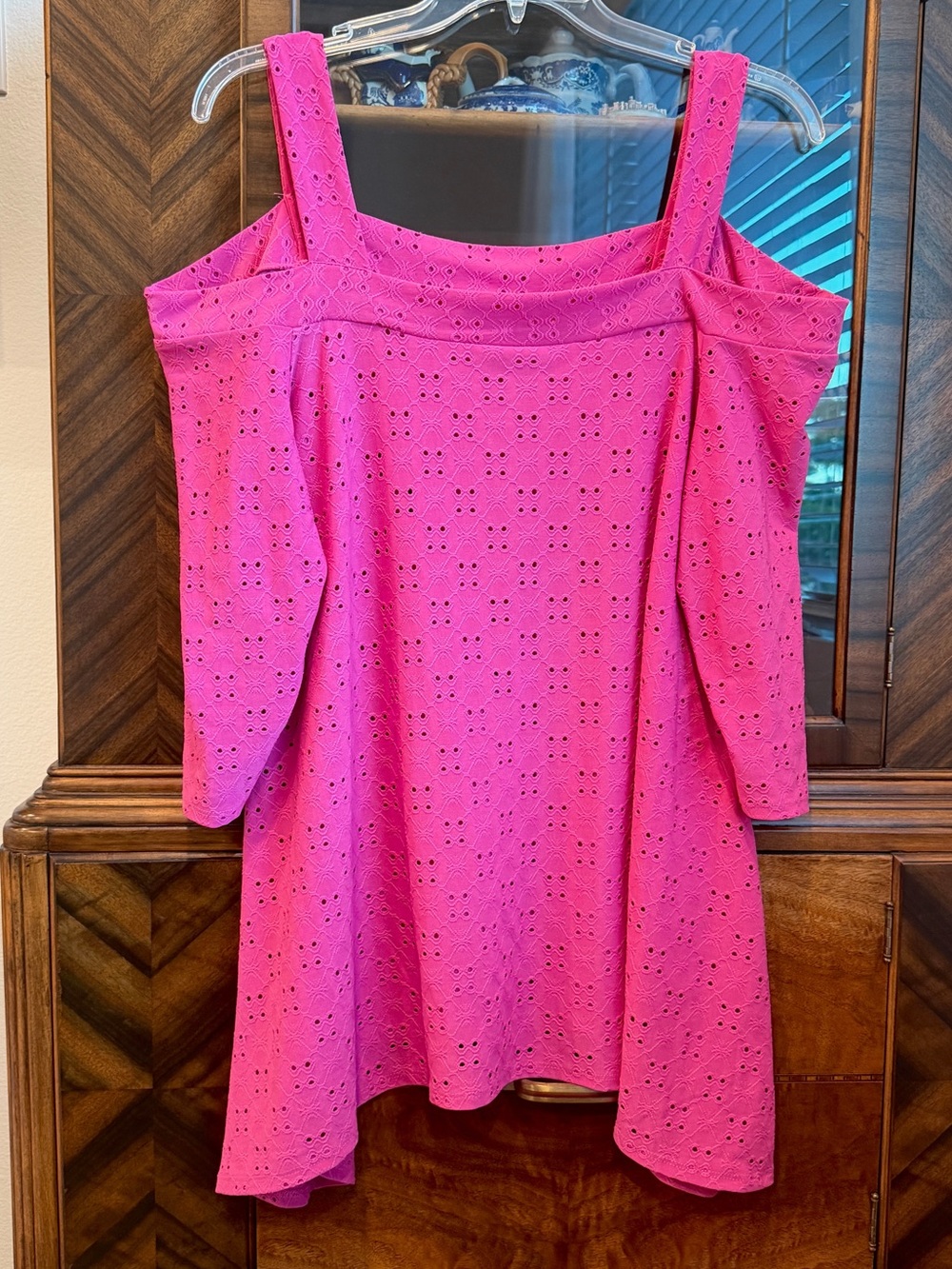 Lightweight Fuscia NY Collection Blouse 2X